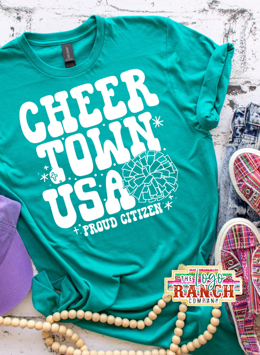 Cheer Town USA - Football Tee