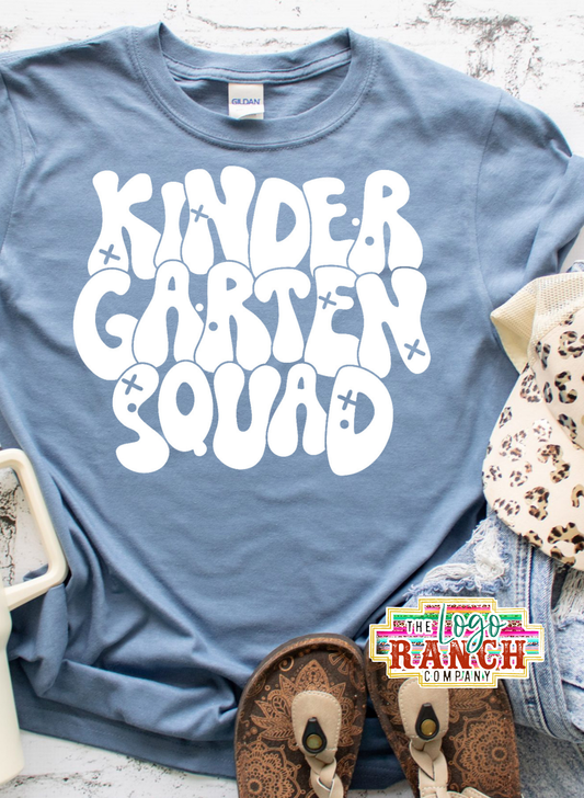 Kindergarten Squad - Teacher Tee