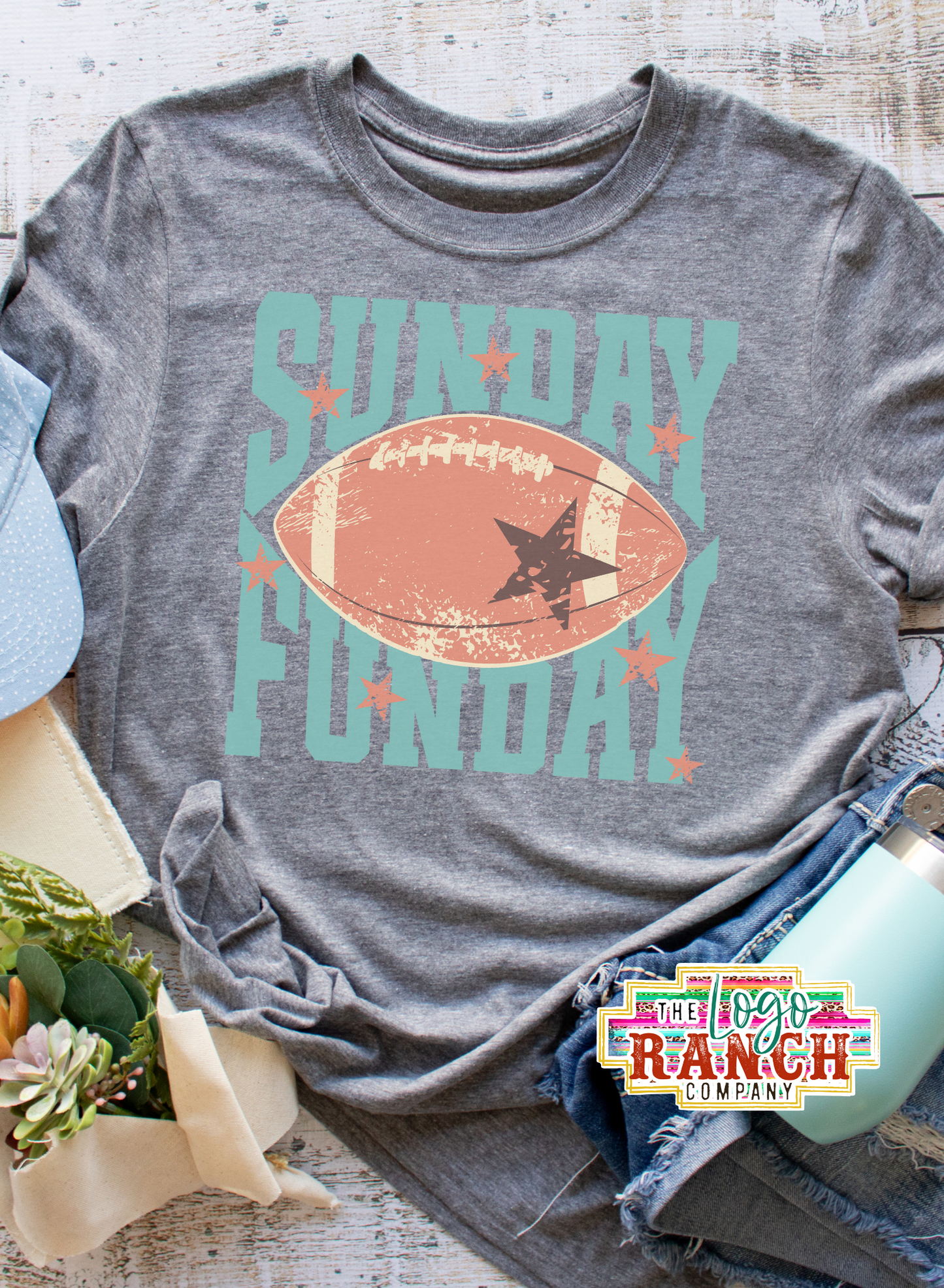 Sunday Funday - Football Tee