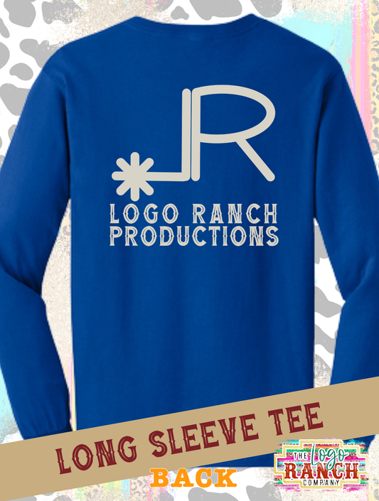 LRP Brand - Long Sleeve Royal T-Shirt - Logo Ranch Productions