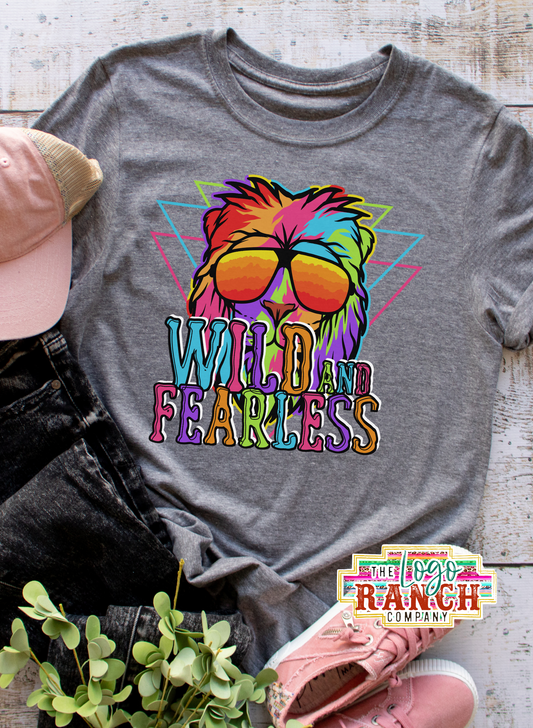 Wild and Fearless - Sarcastic Tee